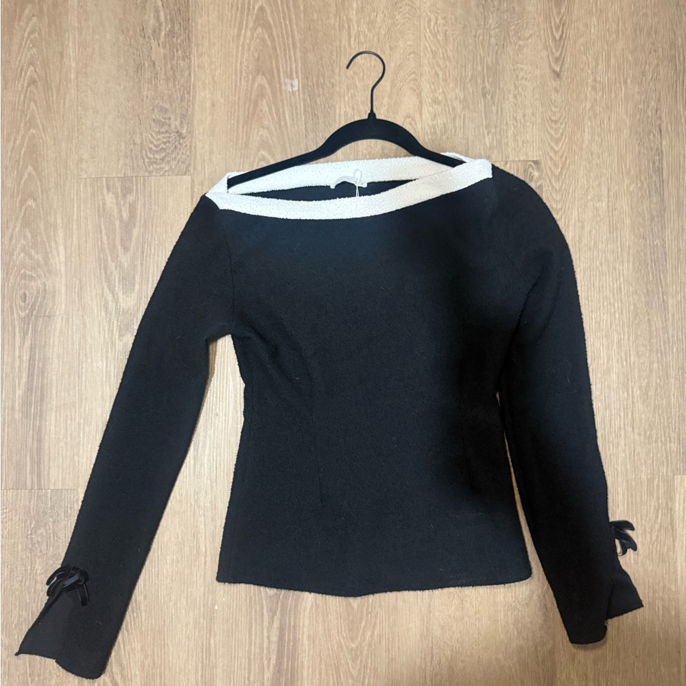 ZARA fitted black top S - Picture 11 of 13